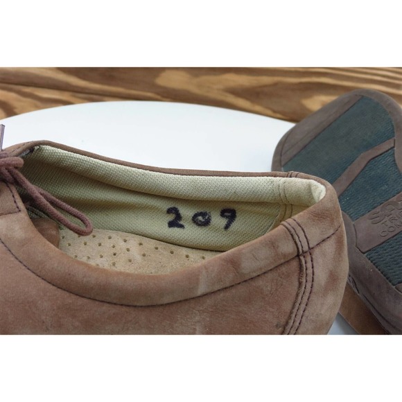 SAS Women Size 8.5 M Brown Walking Leather 565150 - Picture 8 of 10